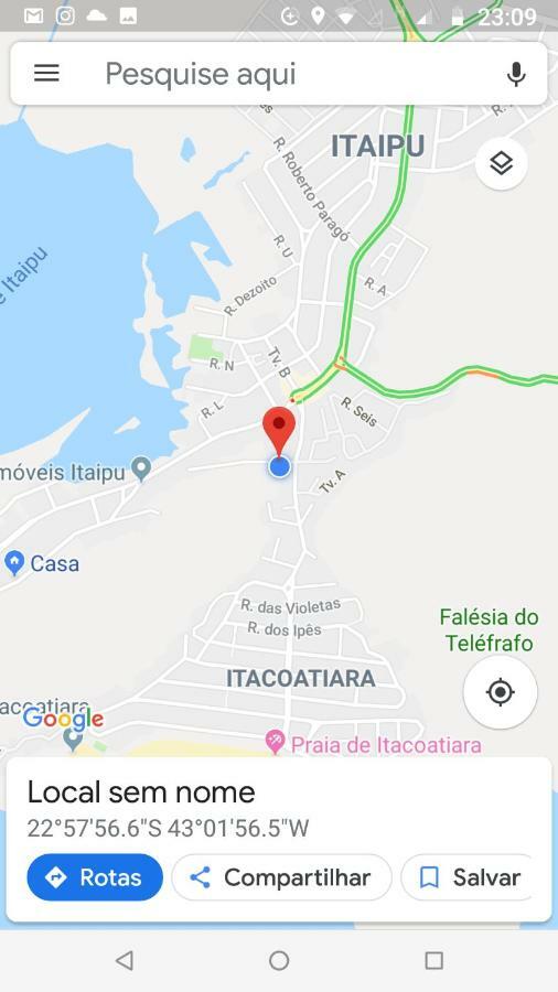 Casa Da Lu Itacoatiara -Suite Andorinhas Niterói Kültér fotó